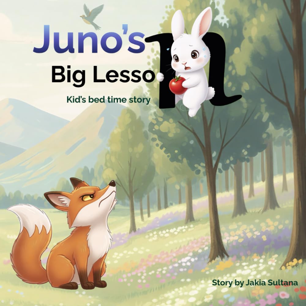 Juno’s Big Lesson — children's book cover