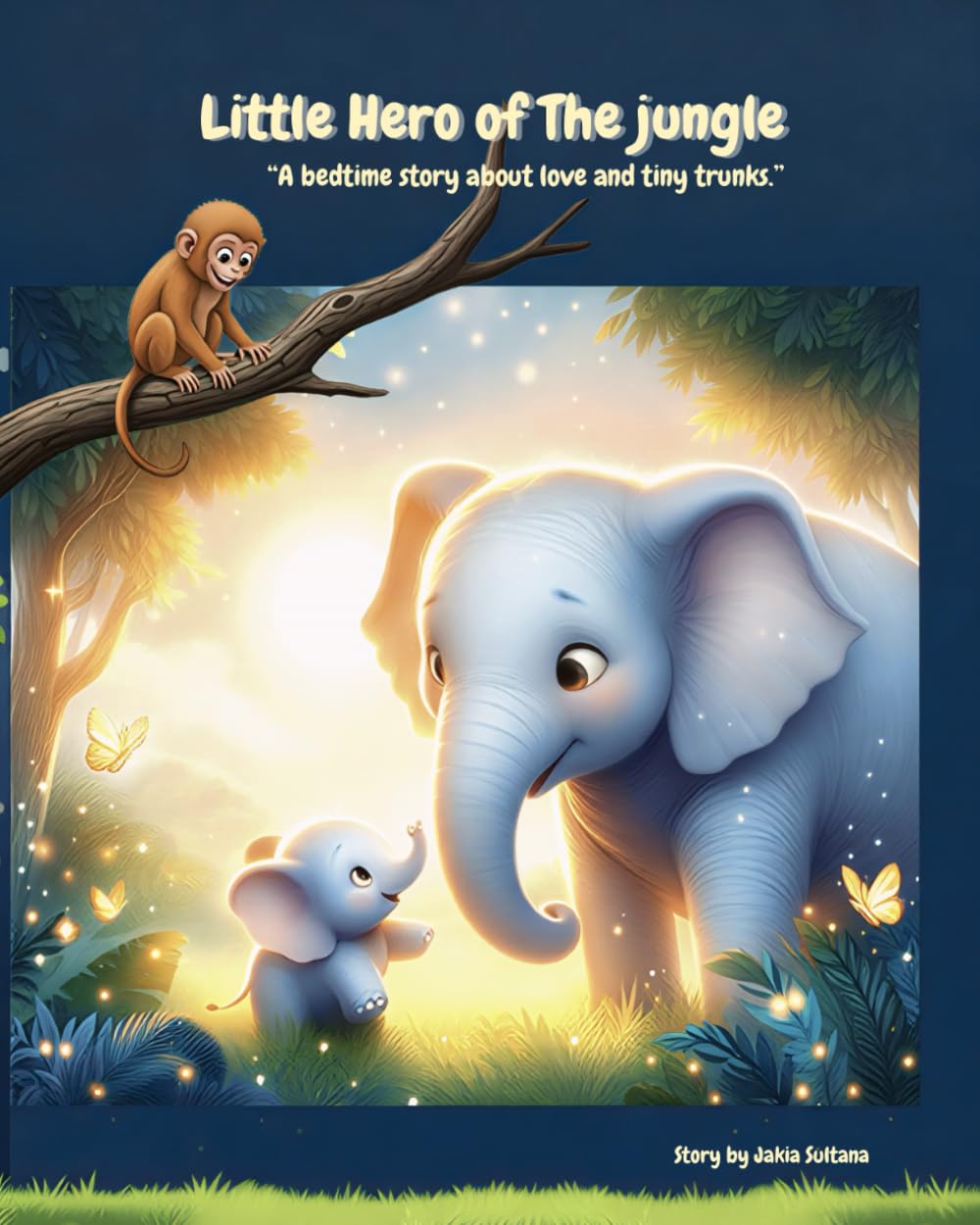 Little Hero of The Jungle — children's book cover